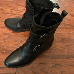 Emanuele Crasto Black Riding booties brand new size 40 EU. Size 8 1/2 -9